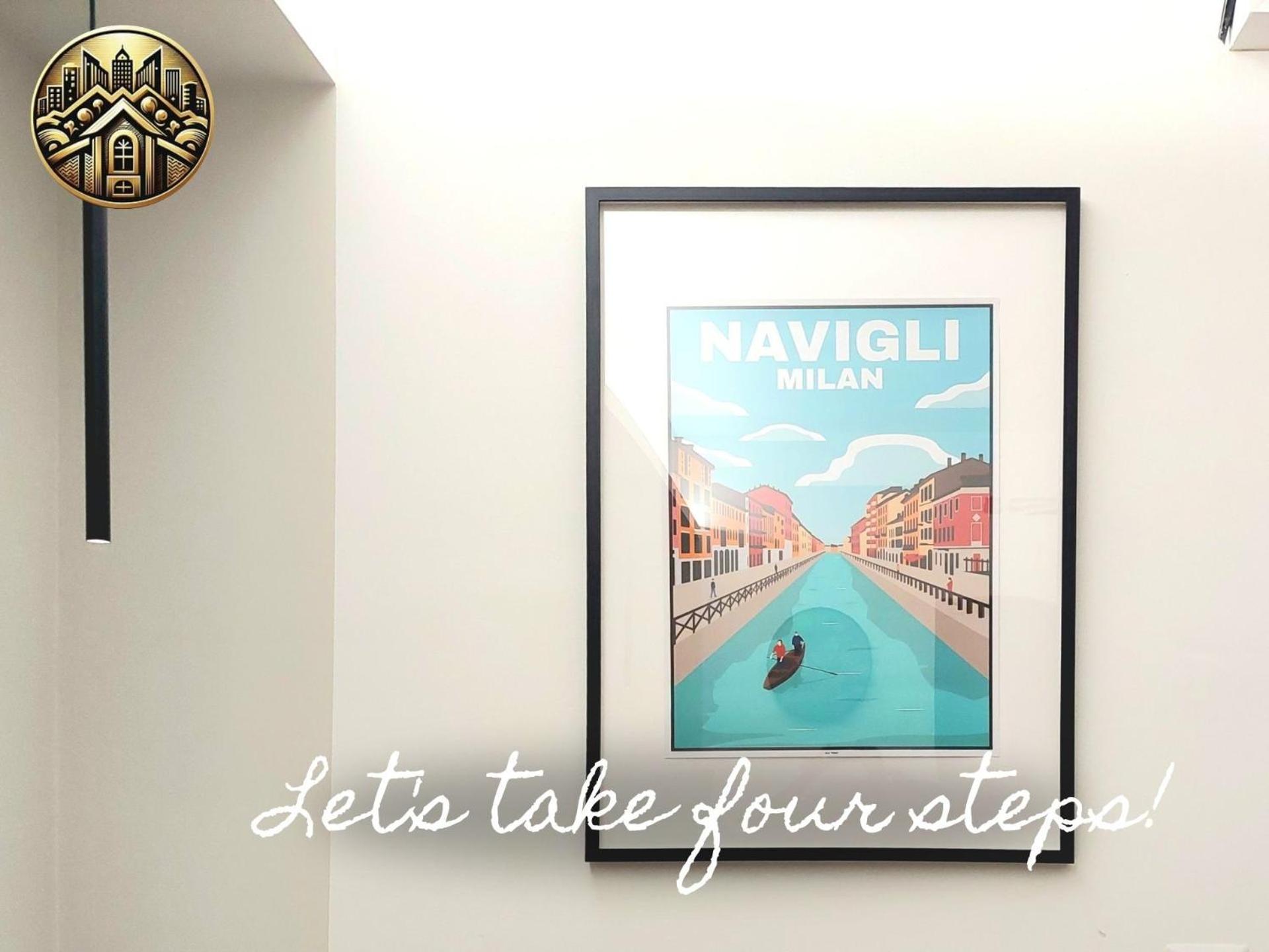 Navigli-San Babila New Studio Attico Balcone Aria Milano Ngoại thất bức ảnh